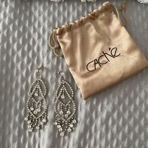 Gorgeous earrings from Cache